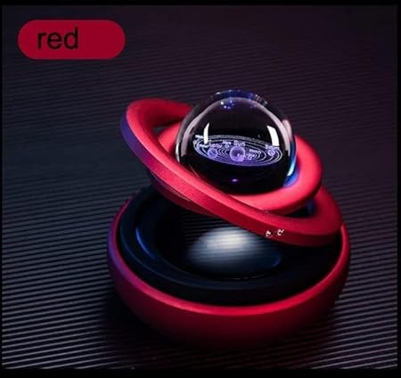 Metal Body Solar-Powered Rotating Air Freshener