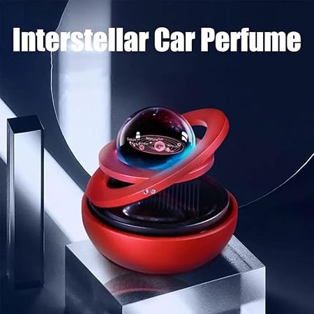 Metal Body Solar-Powered Rotating Air Freshener