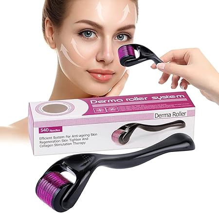 Microneedling Roller for Face and Body Hair