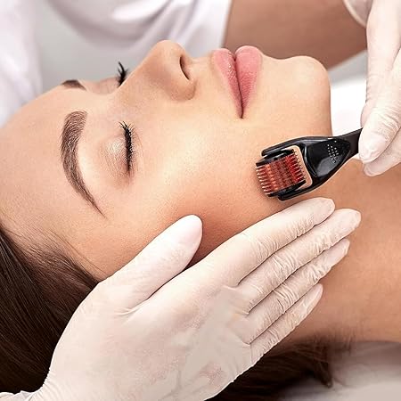 Microneedling Roller for Face and Body Hair